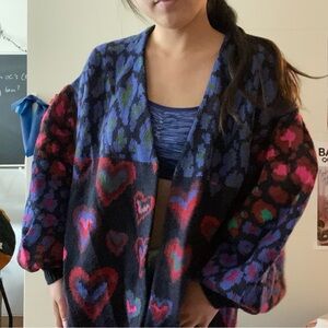 Farm Rio Heart Cardigan